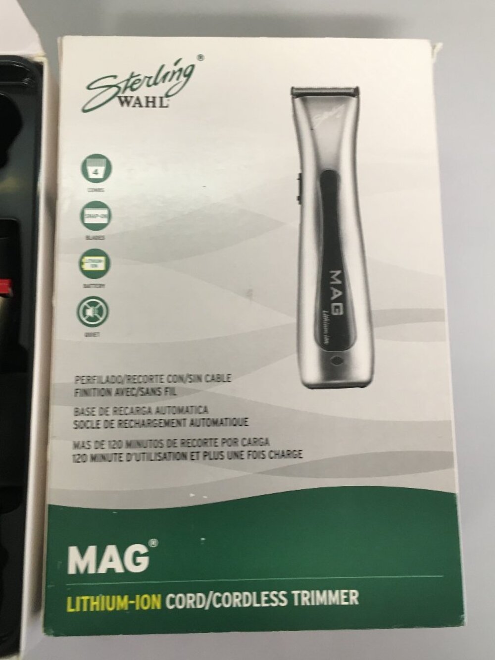 NEW Wahl MAG Lithium-Ion Cord/Cordless Trimmer Shaver Grooming